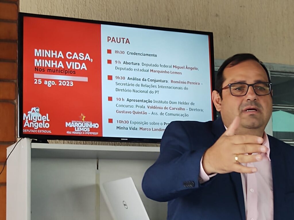 O advogado Marco Landim esclareceu as dúvidas dos participantes sobre o programa Minha Casa, Minha Vida.