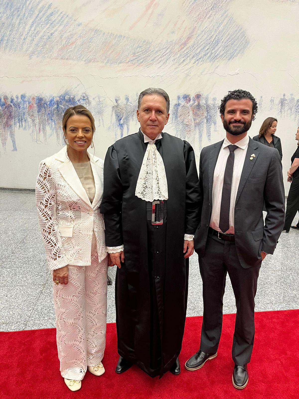 Deputado federal Miguel Ângelo prestigiou a posse do novo ministro do STJ, o mineiro Afrânio Vilela.