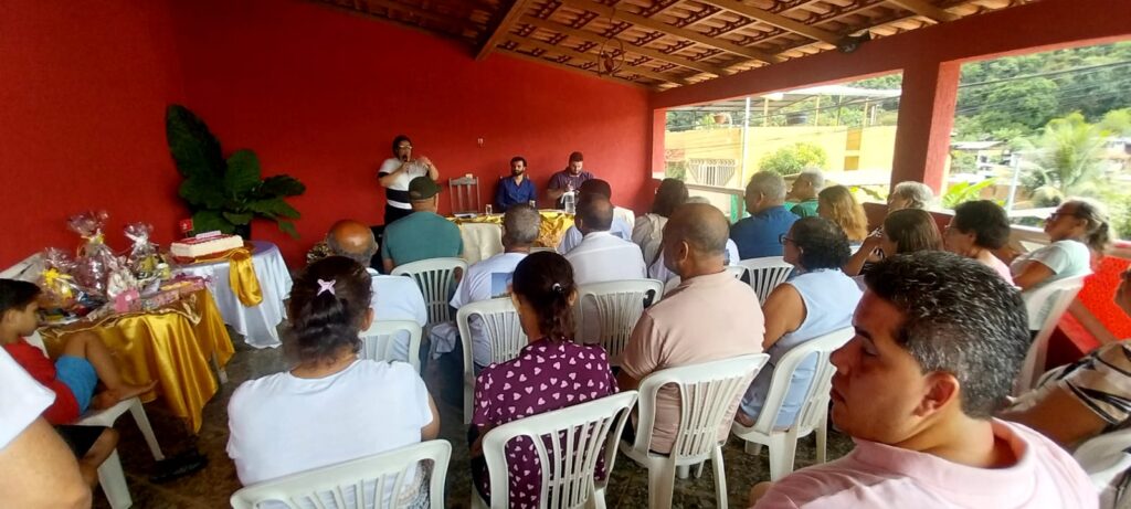 Dezenas de pessoas participaram da atividade na cidade de Santana do Paraíso, no Vale do Aço.