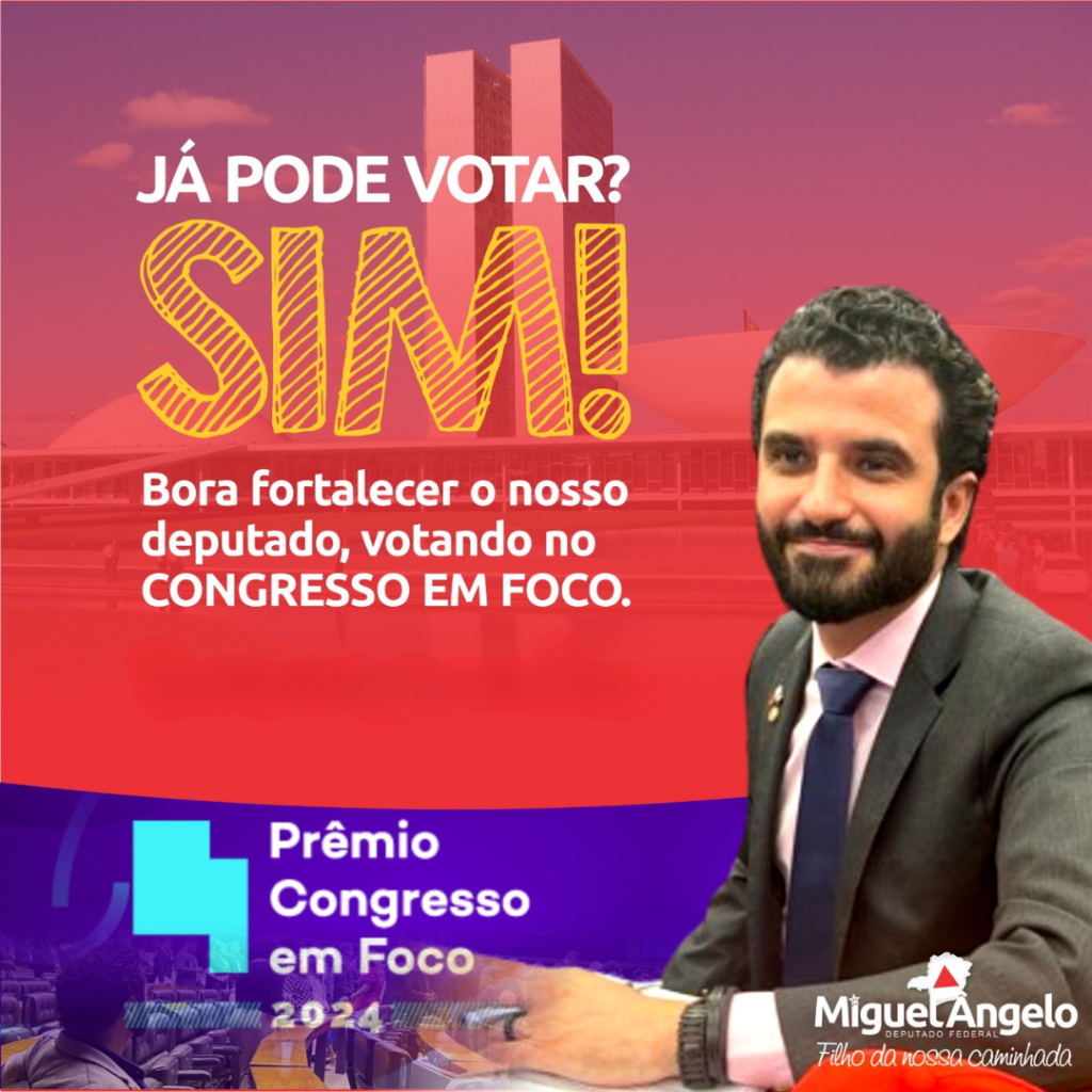 Votação para o Prêmio Congresso em Foco, que vai apontar os deputados e senadores de maior projeção, termina no dia 31/7.